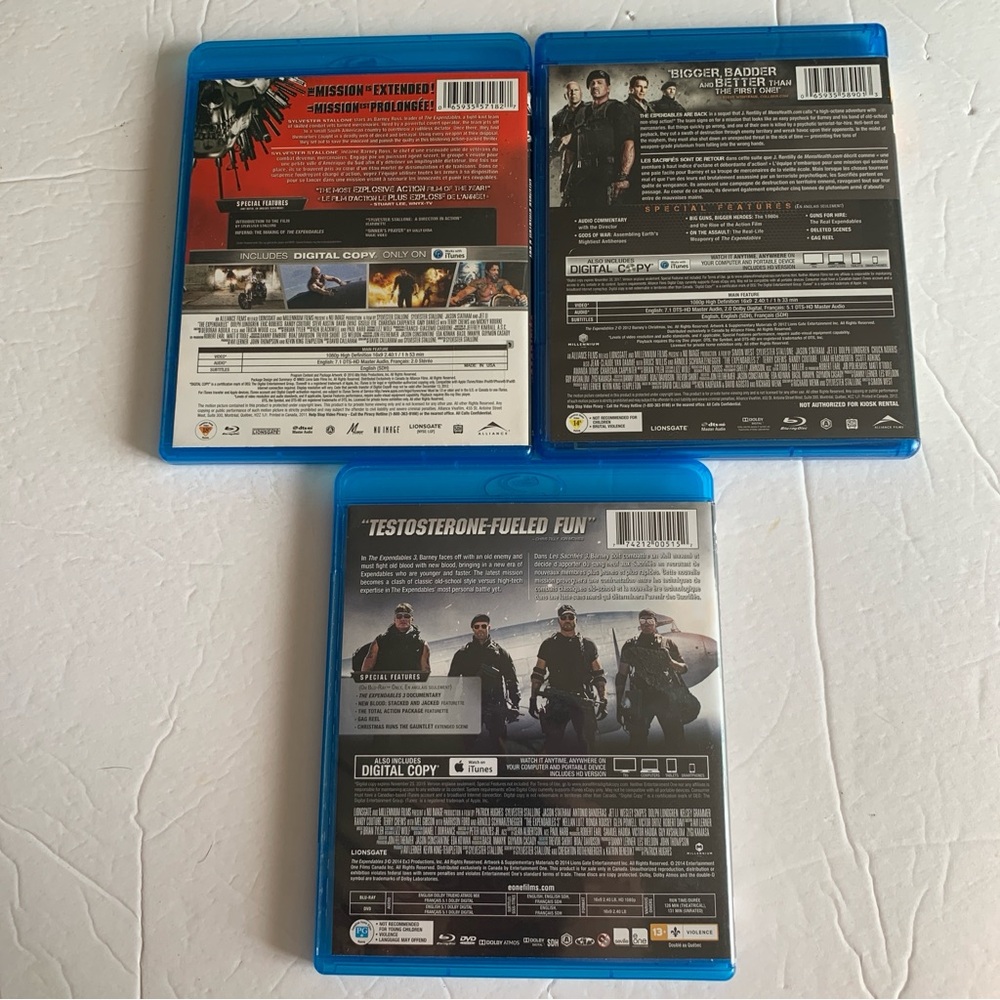 ๐ The Expendables Blu-ray Collection - Picture 2 of 3
